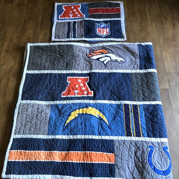Pottery Barn Bedding Pottery Barn Teen Nfl Football Amf Quilt